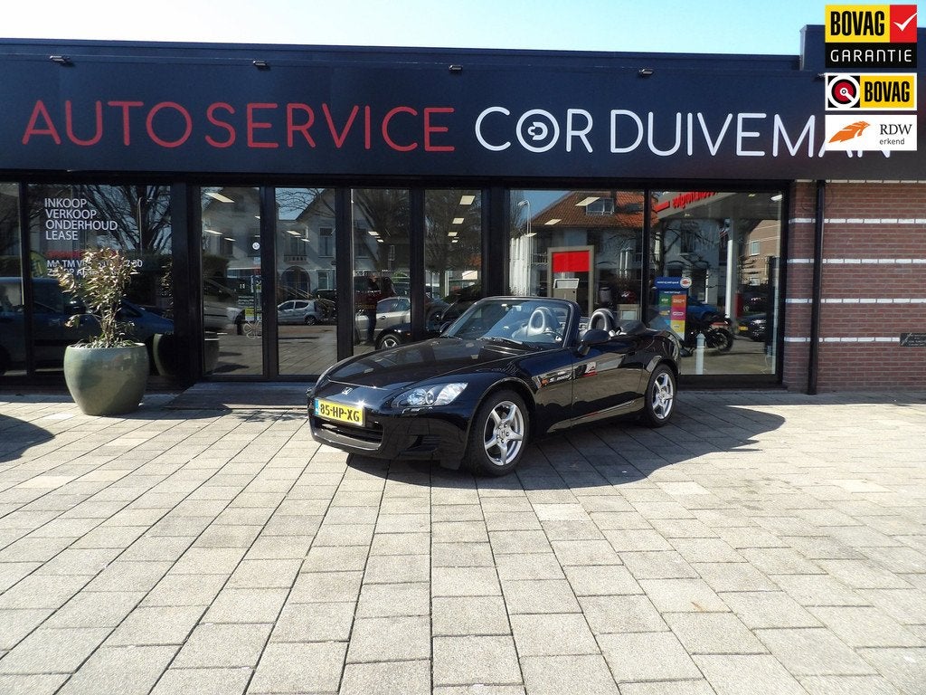Honda S2000 AL HEEL LANG IN BEHEER VAN VADER OP ZOON VOLLEDI, Auto's, Keurmerk '100% Onderhouden', 12 maanden, Achterwielaandrijving