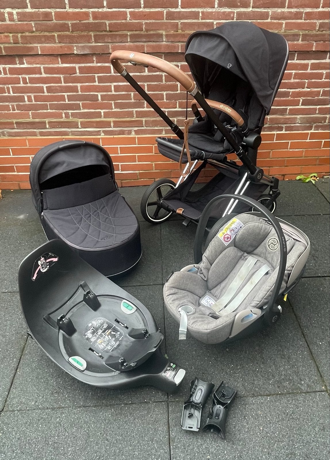 Complete Cybex Priam Kinderwagen 4 In 1, Gebruikt, Combiwagen, Met autostoeltje, Ophalen