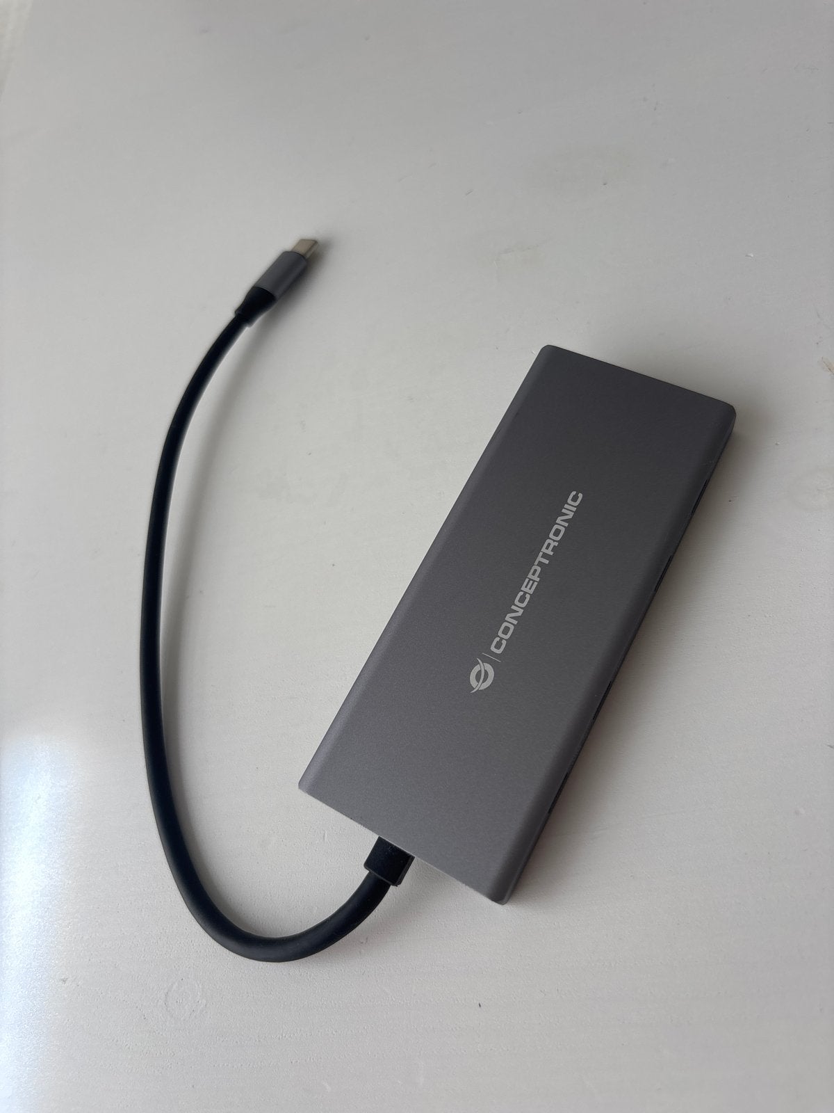 Conceptronic USB-C Hub: 4x USB-C, 3x USB-A Adapter, Ophalen of Verzenden, Zo goed als nieuw