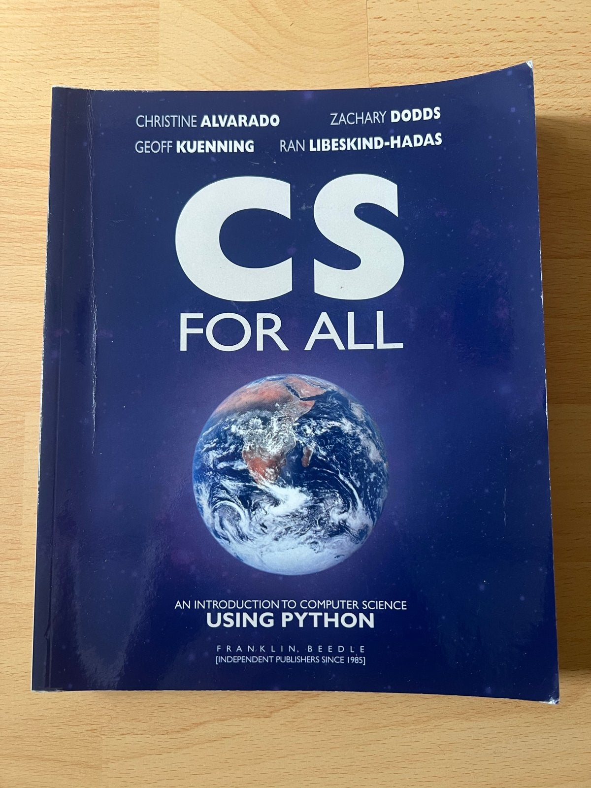 CS for All: An Introduction to Computer Science Using Python, Verzenden, Zo goed als nieuw, Programmeertaal of Theorie