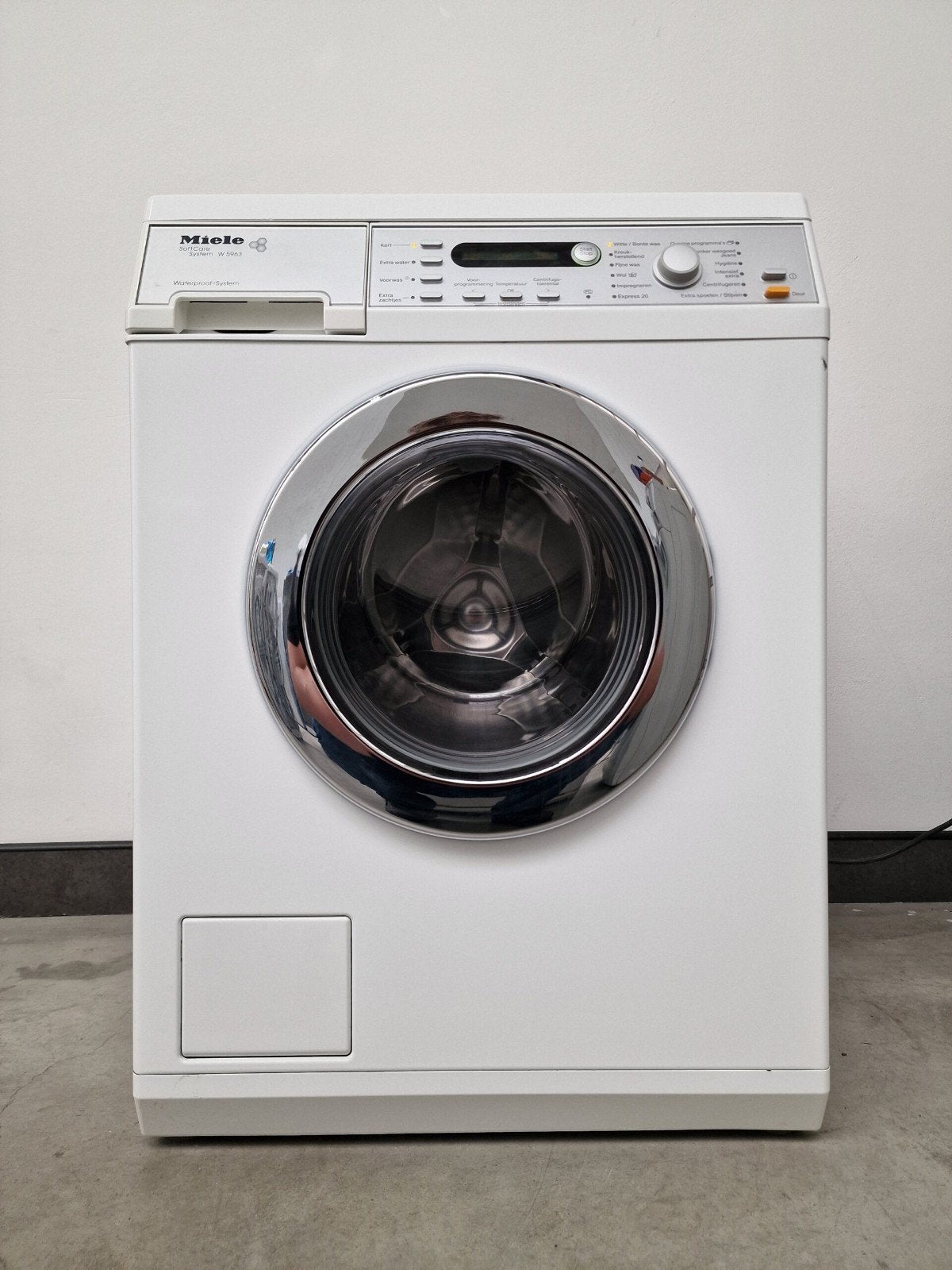 Miele V 5869, Gebruikt, Energieklasse A of zuiniger, 8 tot 10 kg, Ophalen of Verzenden