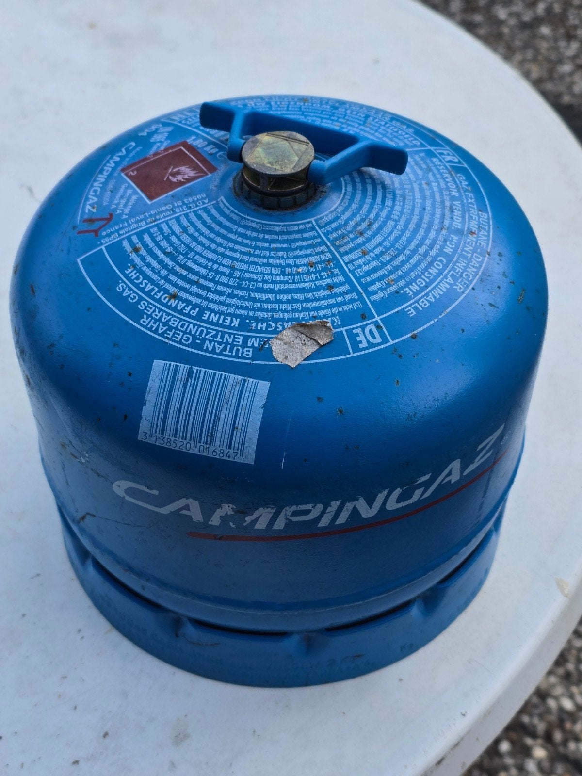 volle campingaz 904 tank / fles, Ophalen of Verzenden