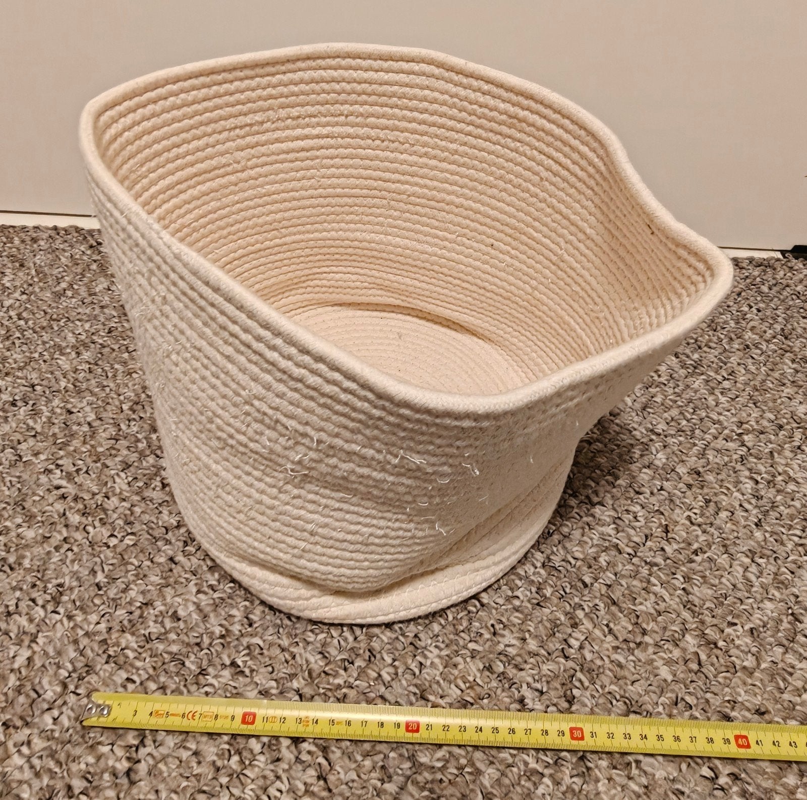 Lifa Living touw opbergmand, Mand, Textiel, Rond, Ophalen of Verzenden