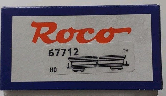 Roco 67712. Zelflosser. Nieuwstaat. Orginele doos., Gelijkstroom, Wagon, Ophalen of Verzenden, Zo goed als nieuw