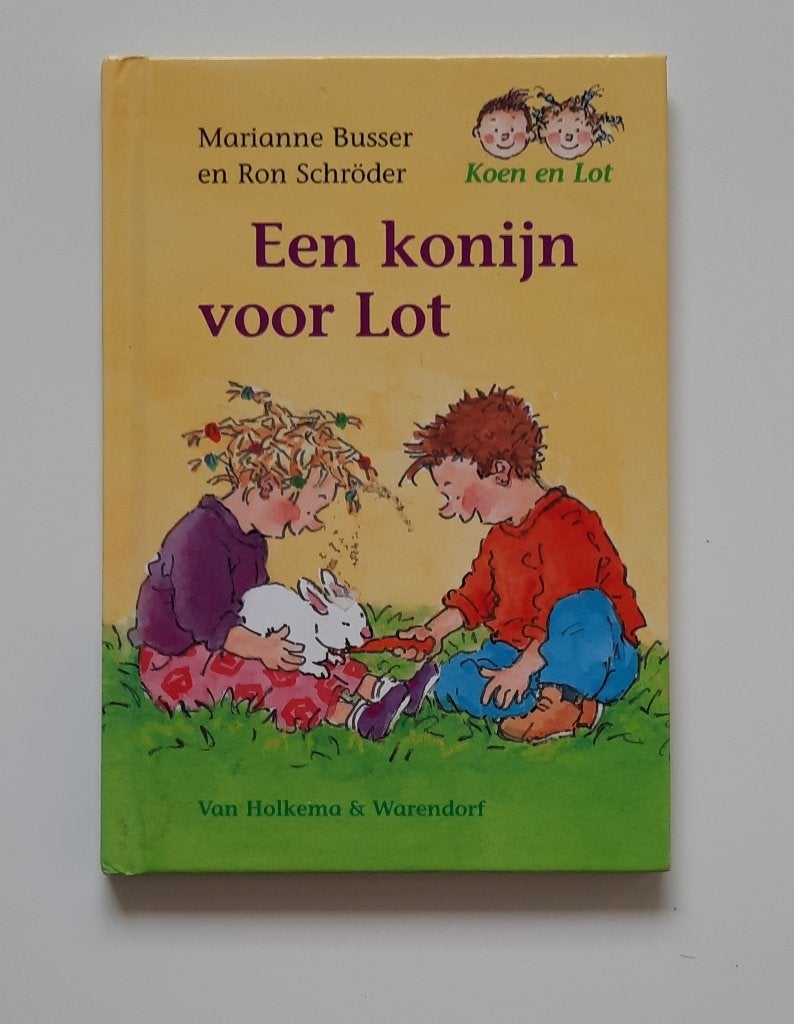 Koen en Lot : Een konijn voor Lot - Marianne Busser, Ophalen of Verzenden, Zo goed als nieuw, Marianne Busser; Ron Schröder, Fictie algemeen