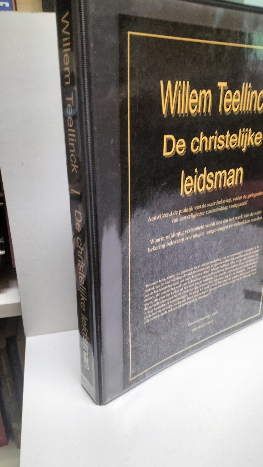 Teellinck; Willem; De  christelijke leidsman  (A4 map), Ophalen of Verzenden, Gelezen, Christendom | Protestants