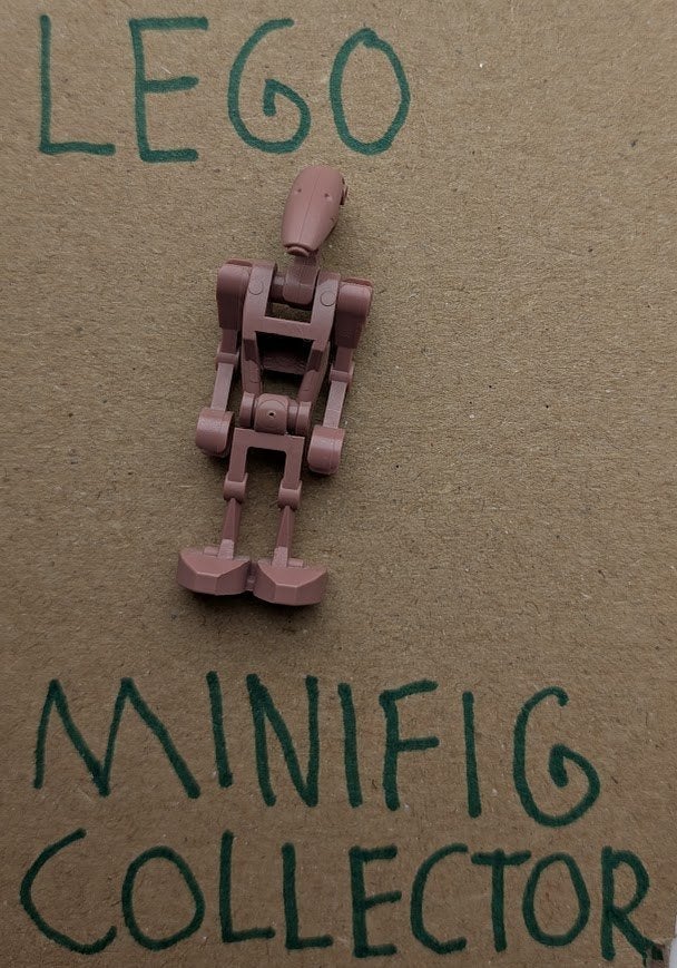 Lego Star Wars Battle Droid - Sand Red (Geonosian), Star Wars, Lego, Ophalen of Verzenden, Zo goed als nieuw
