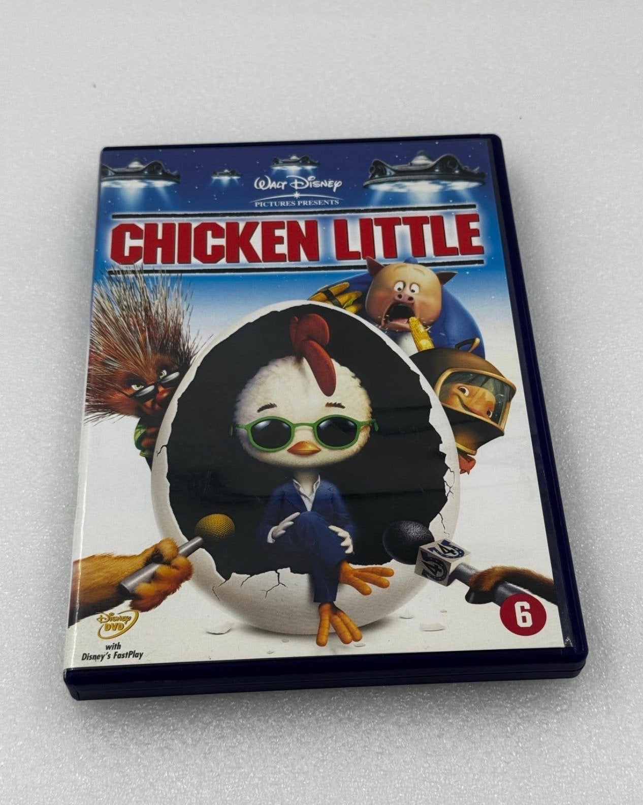 Chicken Little DVD - Disney animatiefilm, Gebruikt, Animatie, Nederlands, Vanaf 6 jaar