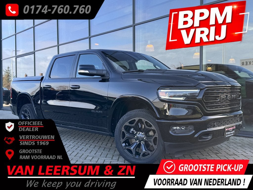 Dodge Ram 1500 5.7 V8 Limited | Pano | HUD | Dealer onderhou, Automaat, Gebruikt, 5654 cc, 402 pk