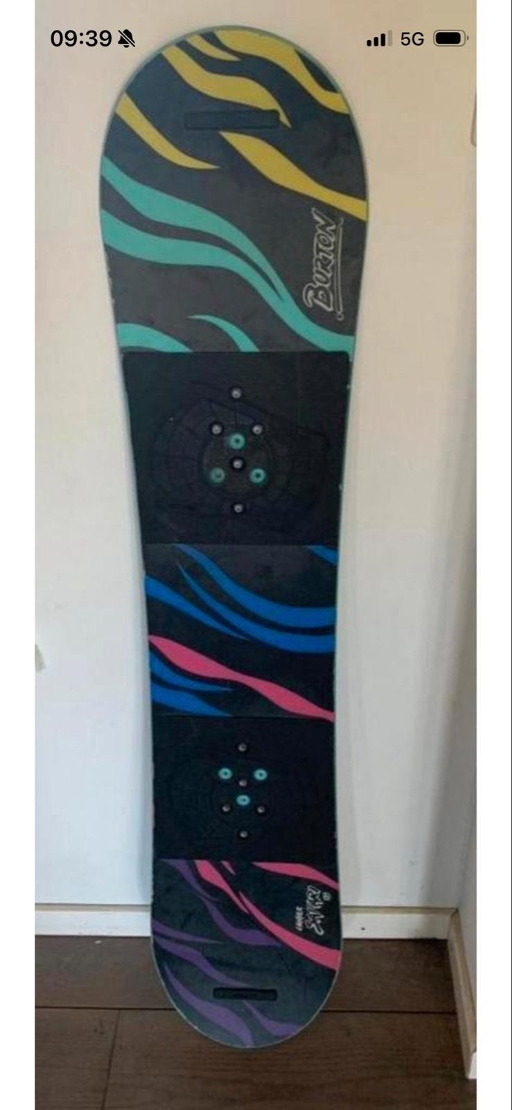 Burton Chopper 120 snowboard, Sport en Fitness, Ophalen, Zo goed als nieuw