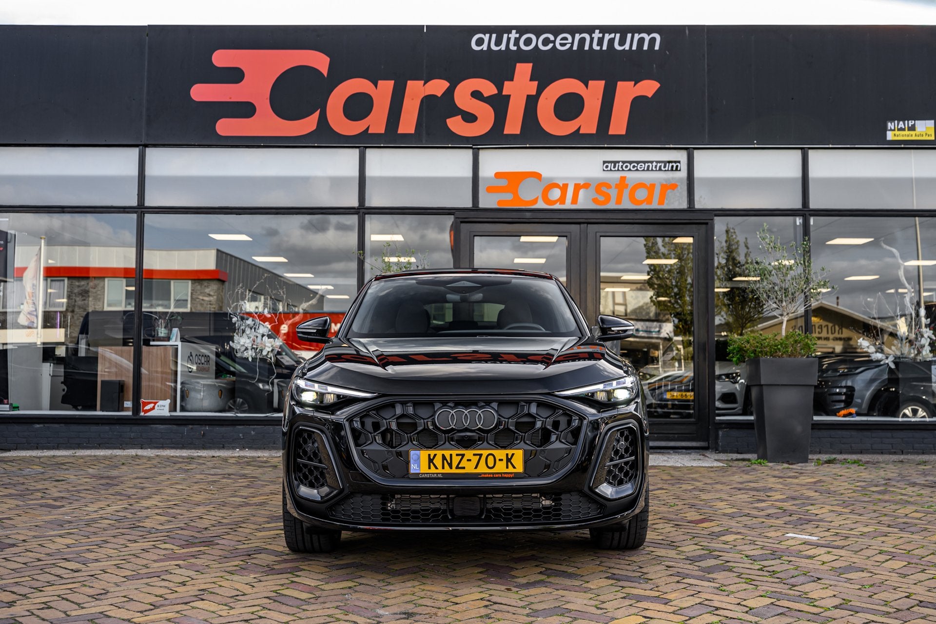 Audi Q5 Sportback 2.0 E-Hybrid 55 quattro 367 pk Pano | 360, Auto's, Dealer onderhouden, 4 cilinders, 38 km/l, Bedrijf