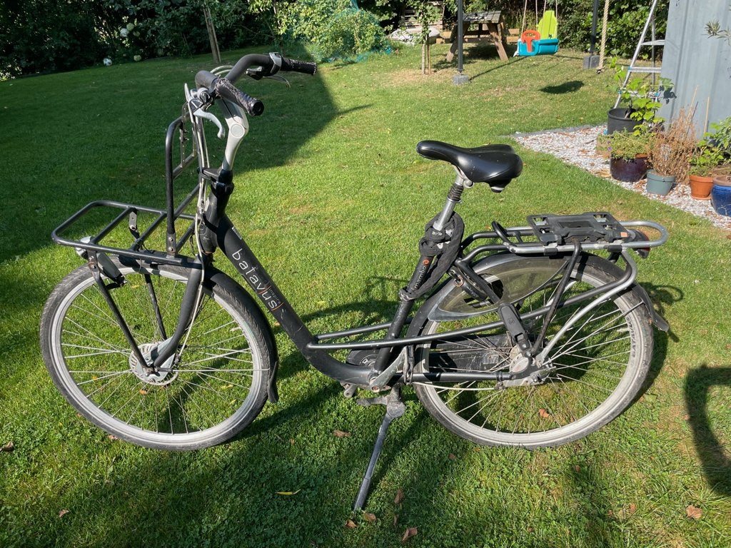 Batavus damesfiets, 7 versnellingen, voor- en achterdrager, Ophalen, 2 zitjes, Gebruikt, Batavus