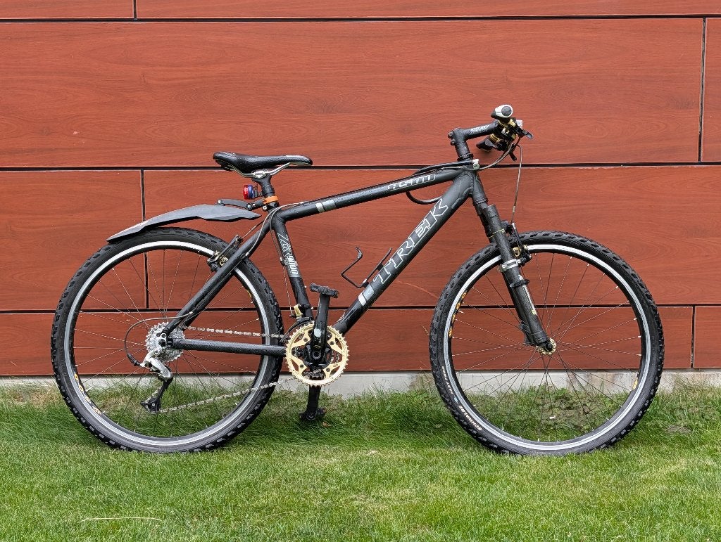 Trek 8500 Retro MTB – Pace RC31 Carbon vork – Shimano XT/LX, Ophalen, Gebruikt, 45 tot 49 cm, Geen vering