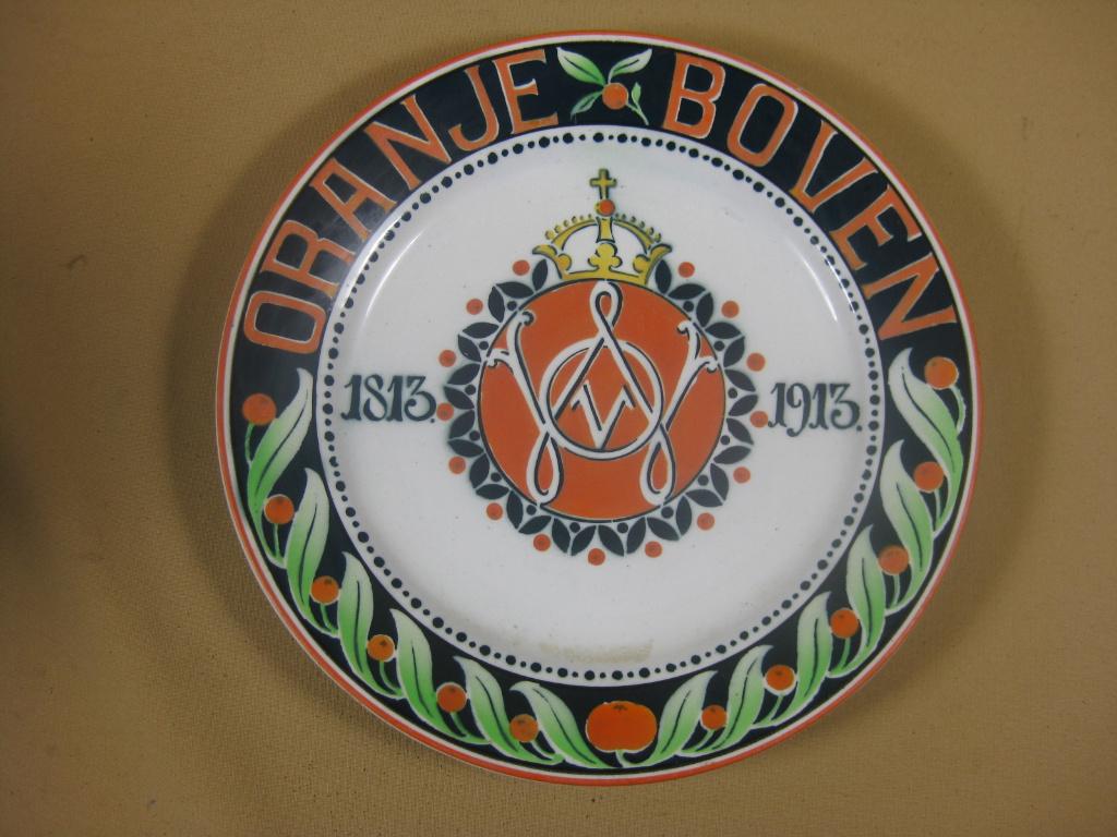 Nederland 100 jaar Koninkrijk 1813 - 1913, --, Overige typen, Ophalen of Verzenden, Zo goed als nieuw