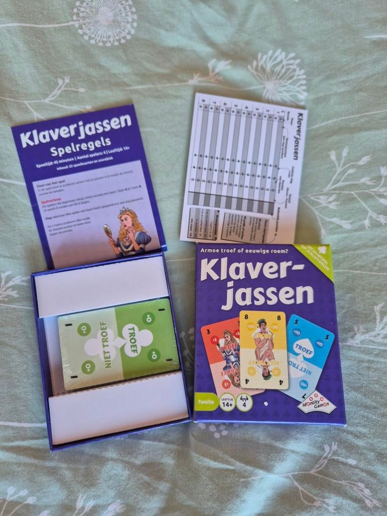 Klaverjassen, Ophalen of Verzenden, Nieuw