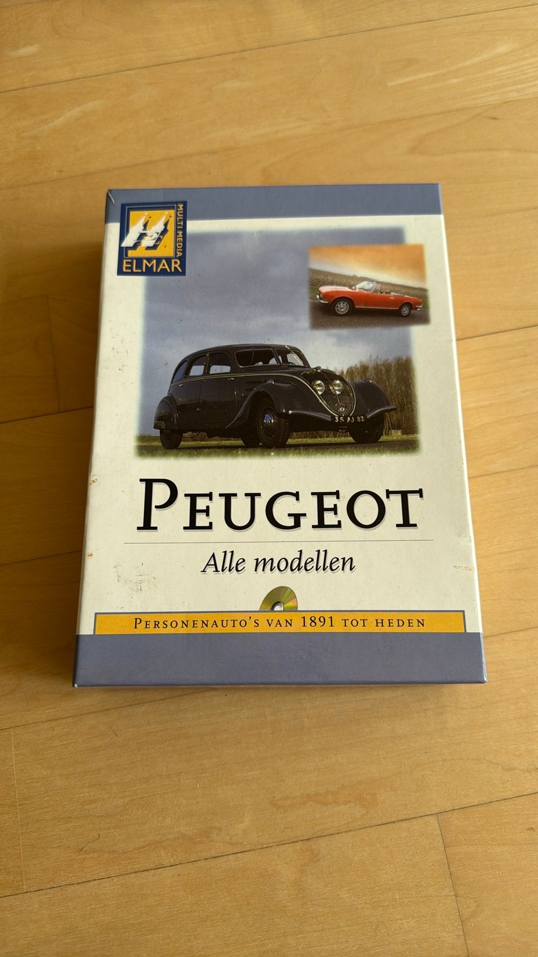 Peugeot - Alle modellen van 1890 t/m 2000 (cd-rom), Ophalen of Verzenden, Gebruikt, Auto's