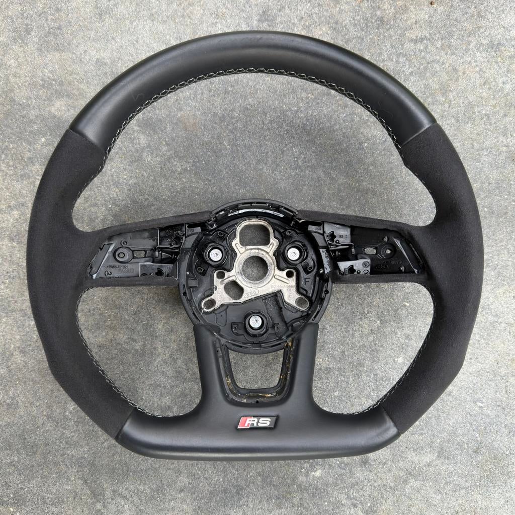 Audi RS RS3 Leer / Alcantara Facelift Sport Stuur Stuurwiel, Auto-onderdelen, Besturing, Ophalen of Verzenden, Gebruikt, Audi