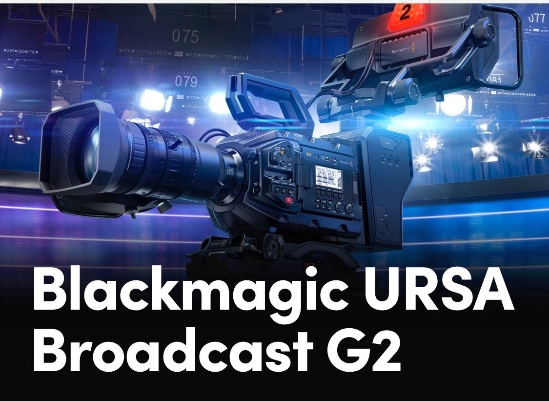 Blackmagic Ursa Broadcast G2, Overige soorten, Minder dan 8x, Zo goed als nieuw, Ophalen