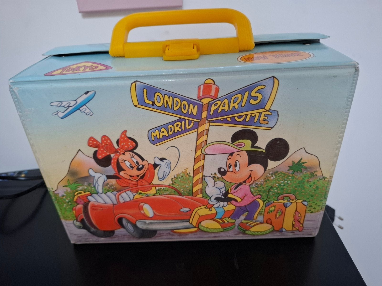 Vintage Disney koffertje. Forty four 44, Verzamelen, Ophalen, Mickey Mouse, Gebruikt, Tas, Koffer of Zak
