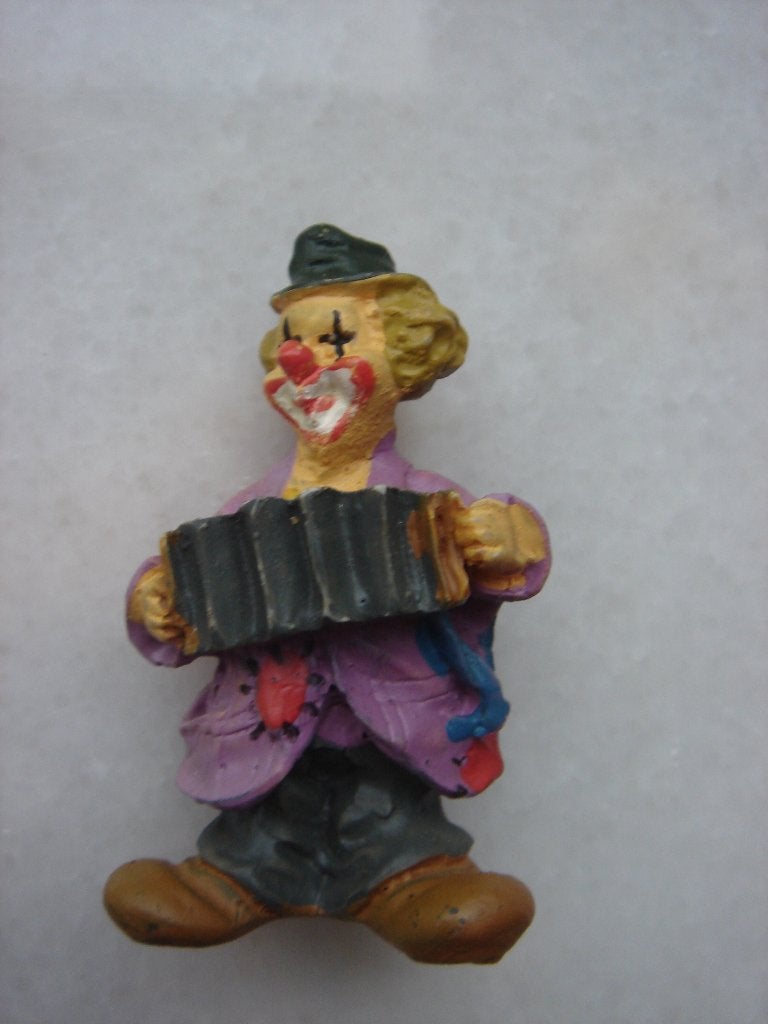 Beeldje Clown 5 cm hoog, Ophalen of Verzenden, Gebruikt, Mens