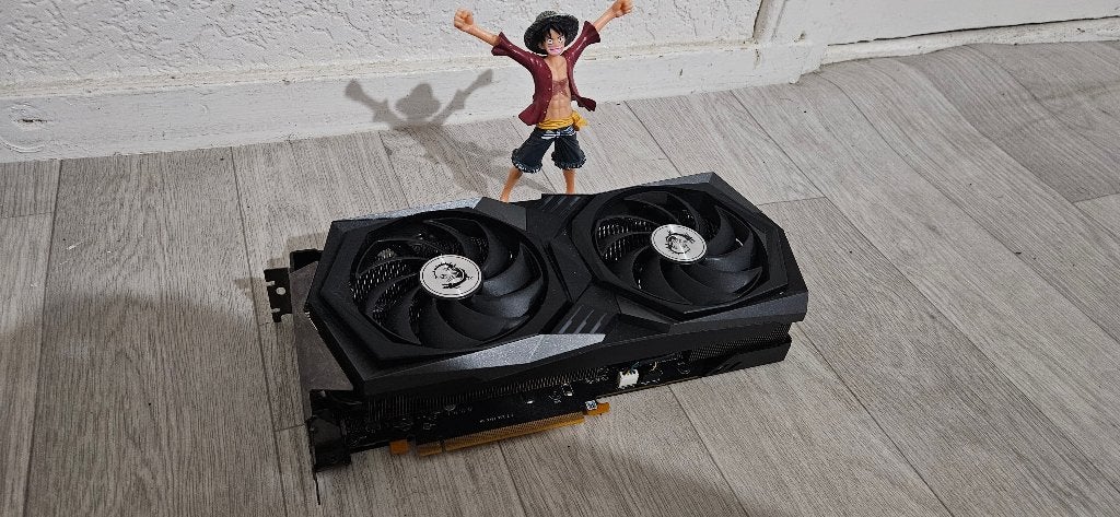 MSI GeForce RTX 3060 Ti Gaming X 8G LHR, Computers en Software, Videokaarten, Ophalen, GDDR6, PCI-Express 4, Zo goed als nieuw