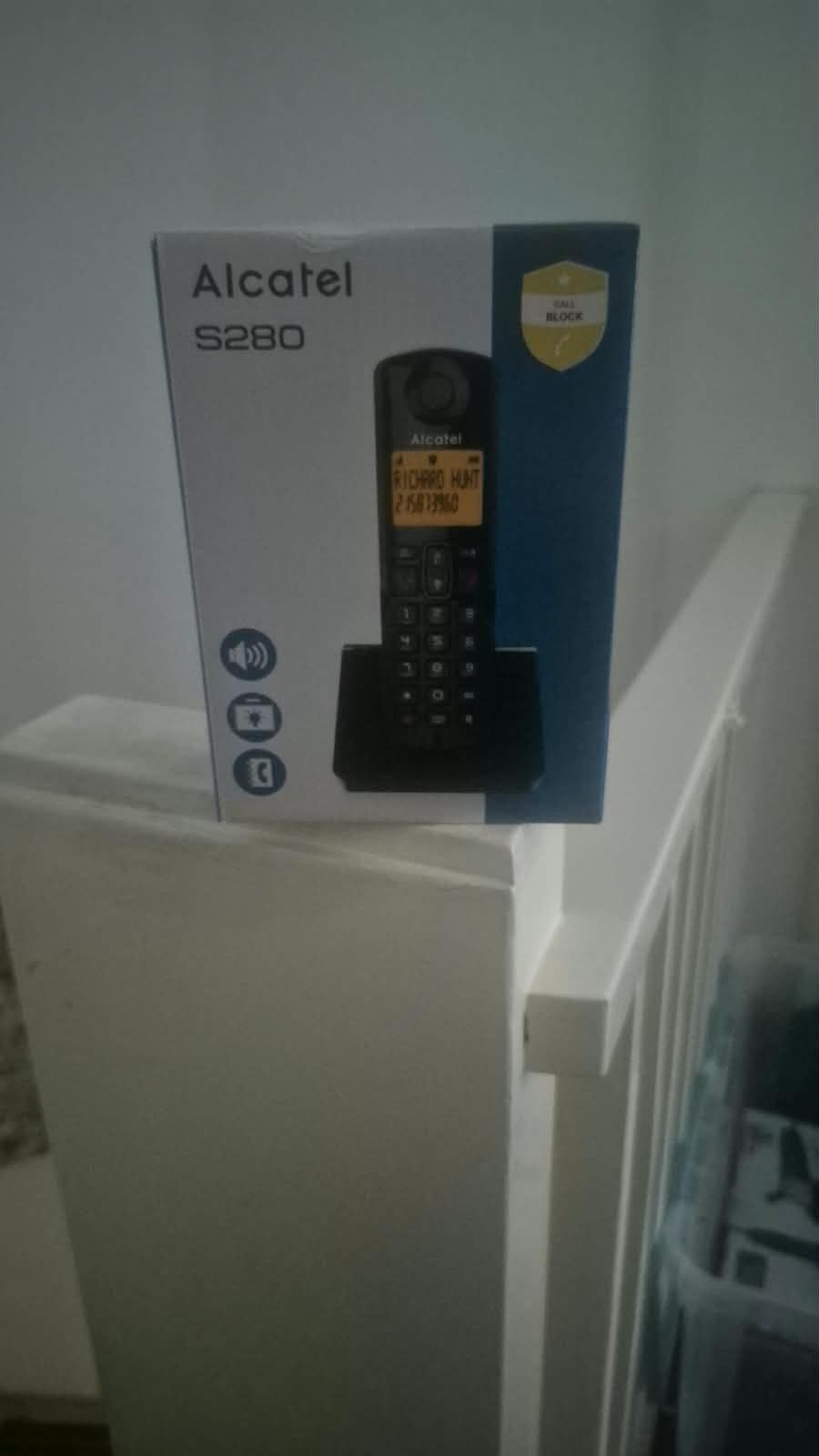 Alcatel S280 single DECT huistelefoon, Ophalen, Zo goed als nieuw, 1 handset
