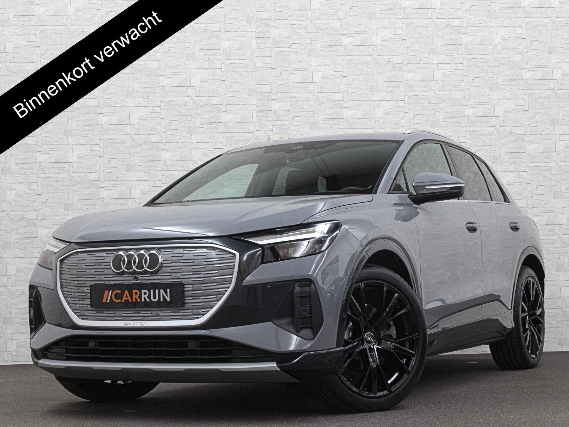 Audi Q4 e-tron 40 204pk 77 kWh | #RS-Leder | ACC | Matrix Le, Auto's, Automaat, Achterwielaandrijving, Gebruikt, Zwart
