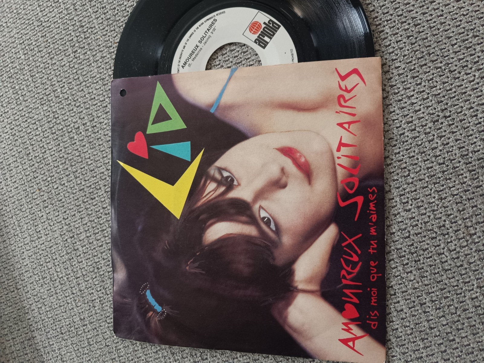 Vinyl single: Amoureux Solitaires - Lio (1980), Gebruikt, 7 inch, Pop, EP