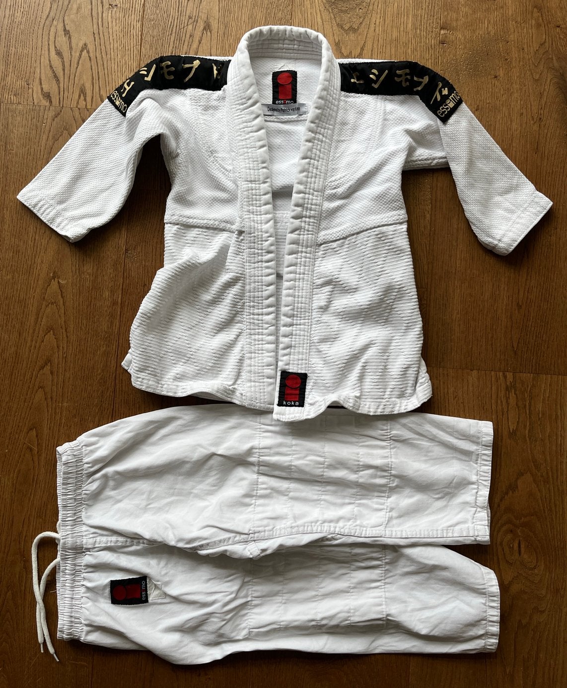 Judopak maat 110, Gebruikt, Maat XS of kleiner, Judo, Vechtsportpak