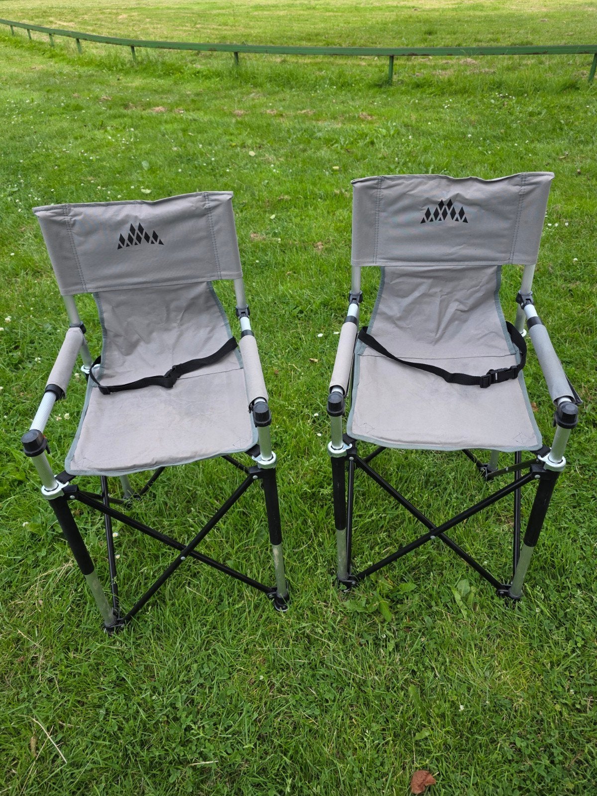 2 Obelink verhoogde campingstoelen met draagtassen, Ophalen, Gebruikt, Campingstoel