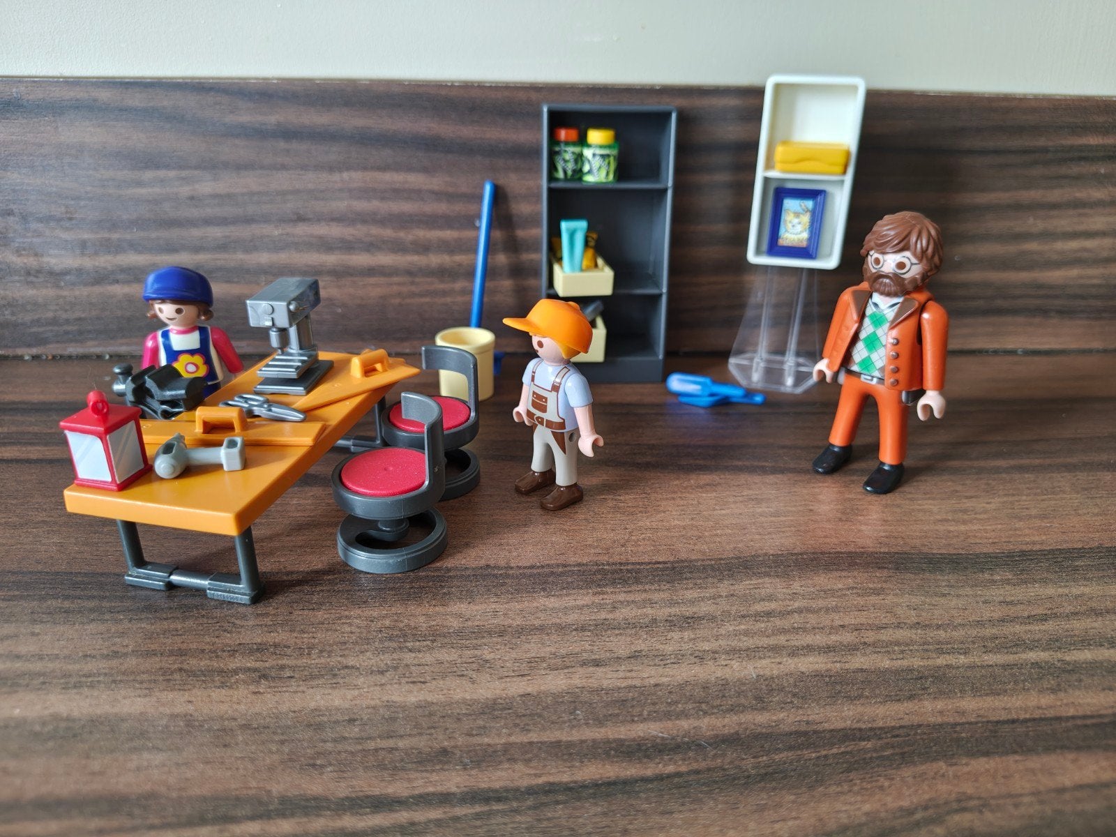Playmobil Techniek Lokaal school, Kinderen en Baby's, Speelgoed | Playmobil, Gebruikt, Complete set, Overige typen, Ophalen of Verzenden