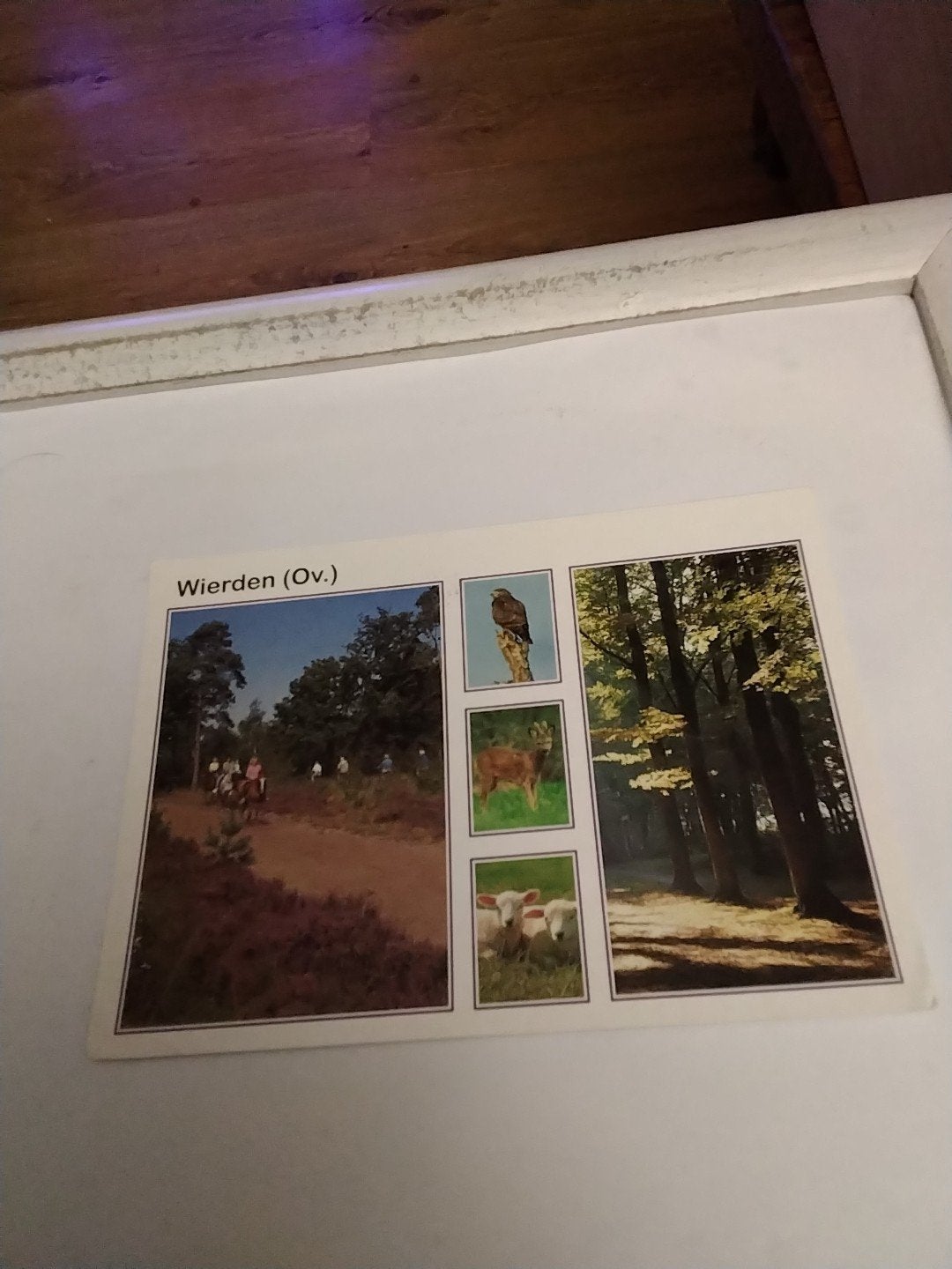 Ansichtkaart Wierden (Ov.) - Gelopen, Verzamelen, Ophalen of Verzenden, 1980 tot heden, Gelopen, Overijssel