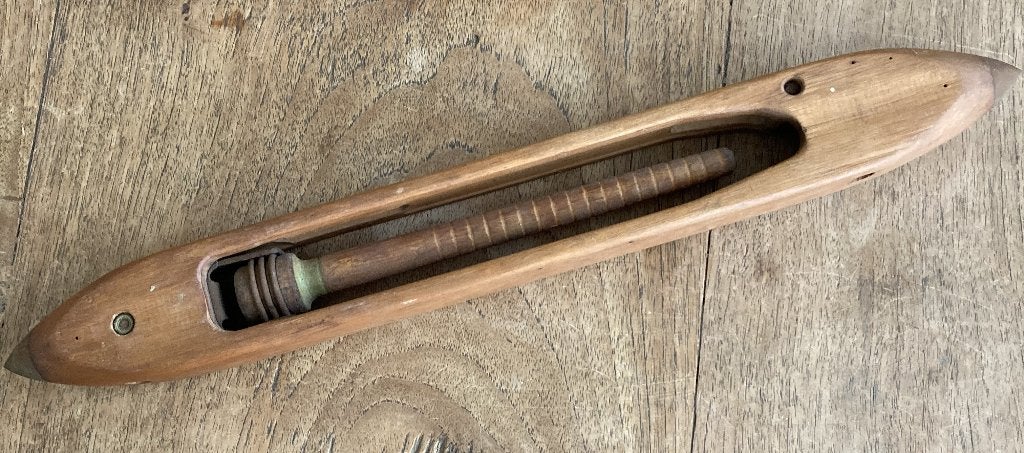 Antieke Houten Schietspoel (Vermeulen & J. Brooksbank), Ophalen of Verzenden