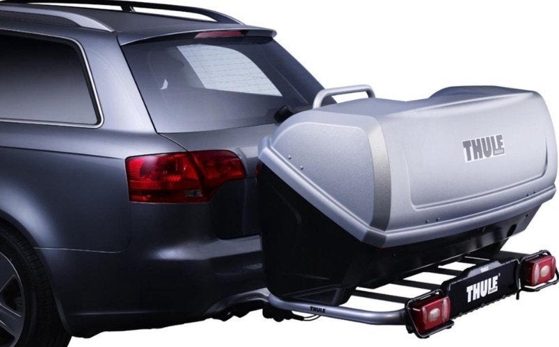 Trekhaakbox Thule 420 liter te huur, Ophalen, Gebruikt