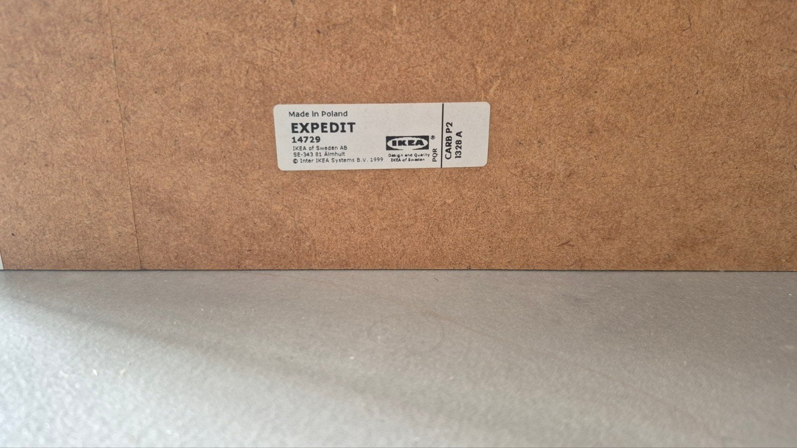2x IKEA Expedit Inzet met Deur - Wit, Ophalen, Gebruikt