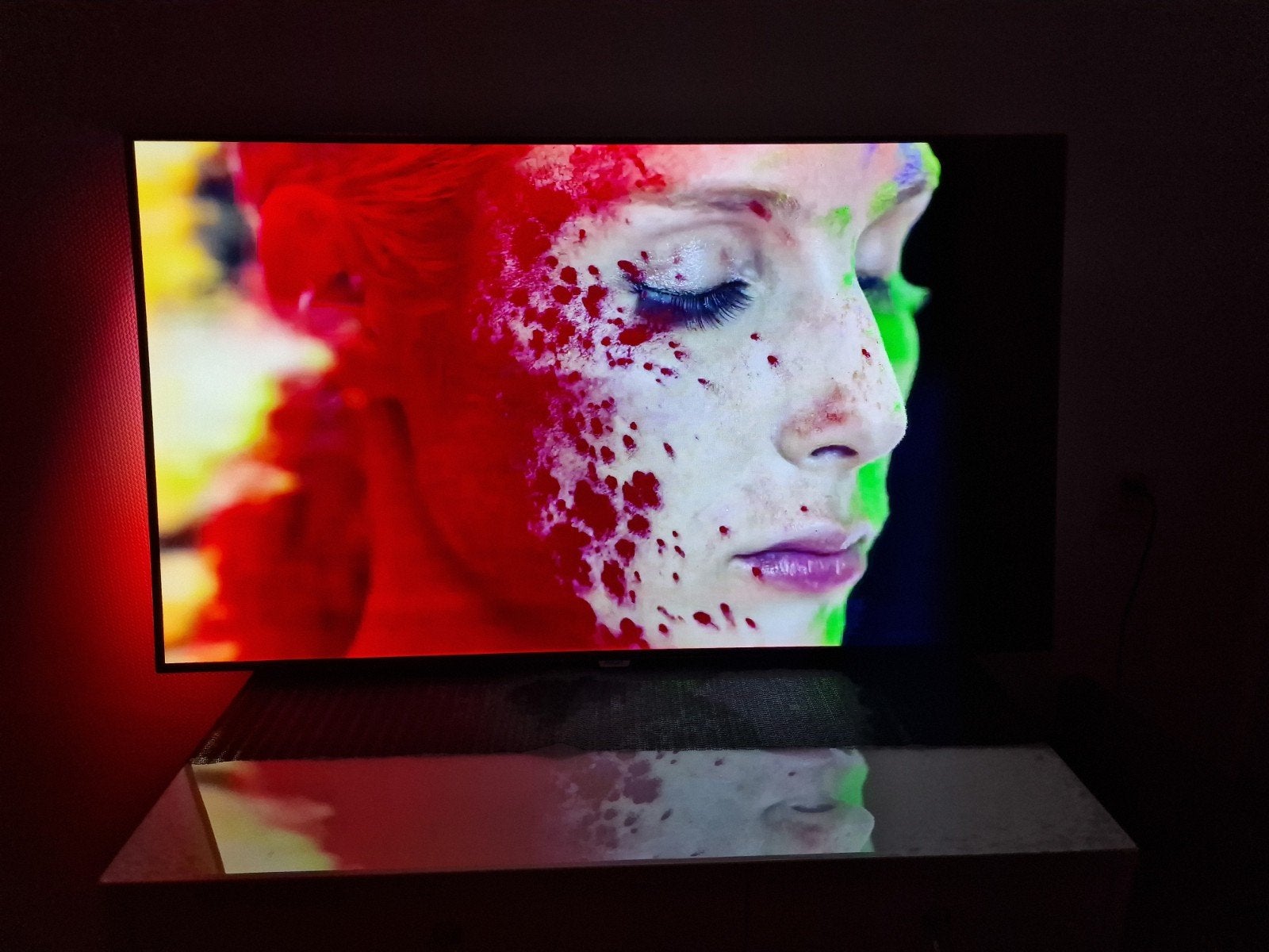 58 inche Led smart tv 4k ultra hd Philips ambilight 299 euro, Ophalen of Verzenden, Zo goed als nieuw, 100 cm of meer, Philips