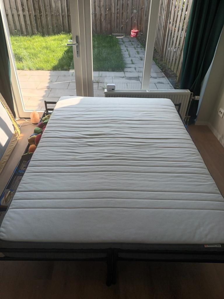 Morgedal Ikea tweepersoons matras 140 bij 200, nette staat, Ophalen, Zo goed als nieuw, Tweepersoons, 140 cm
