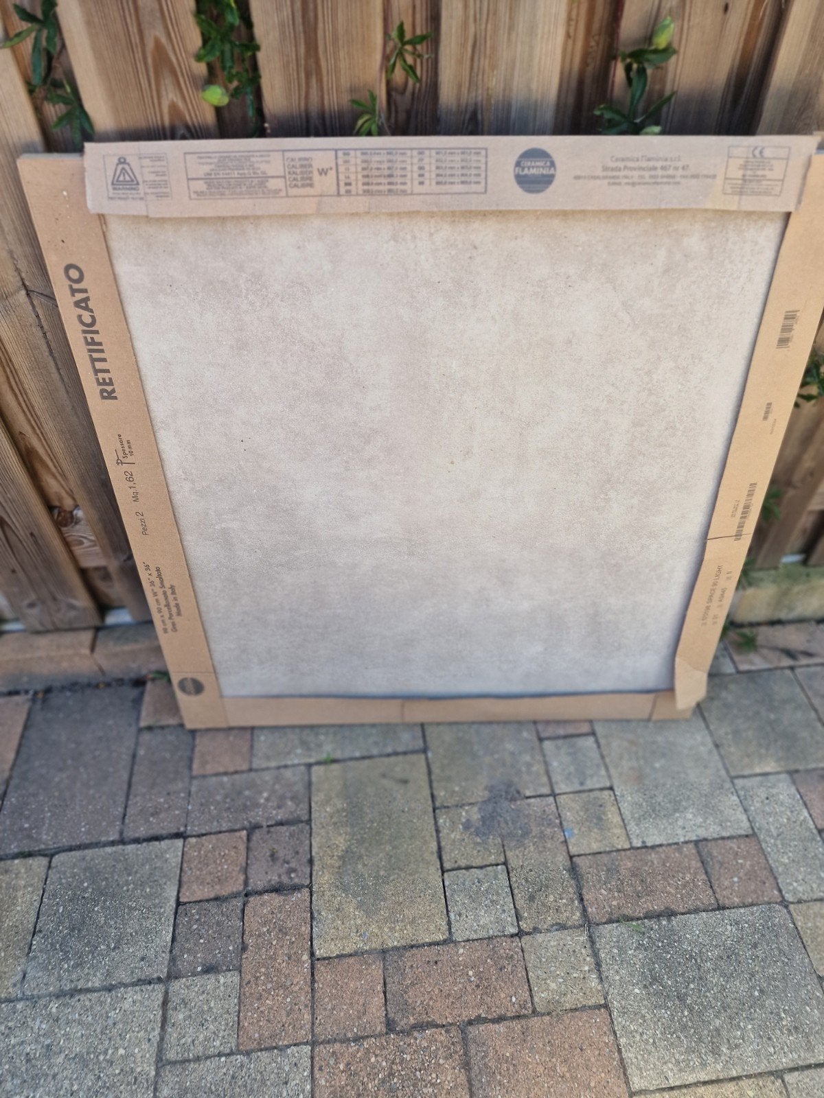 Keramische tegels 90×90, Ophalen of Verzenden, Nieuw, Keramiek, Terrastegels