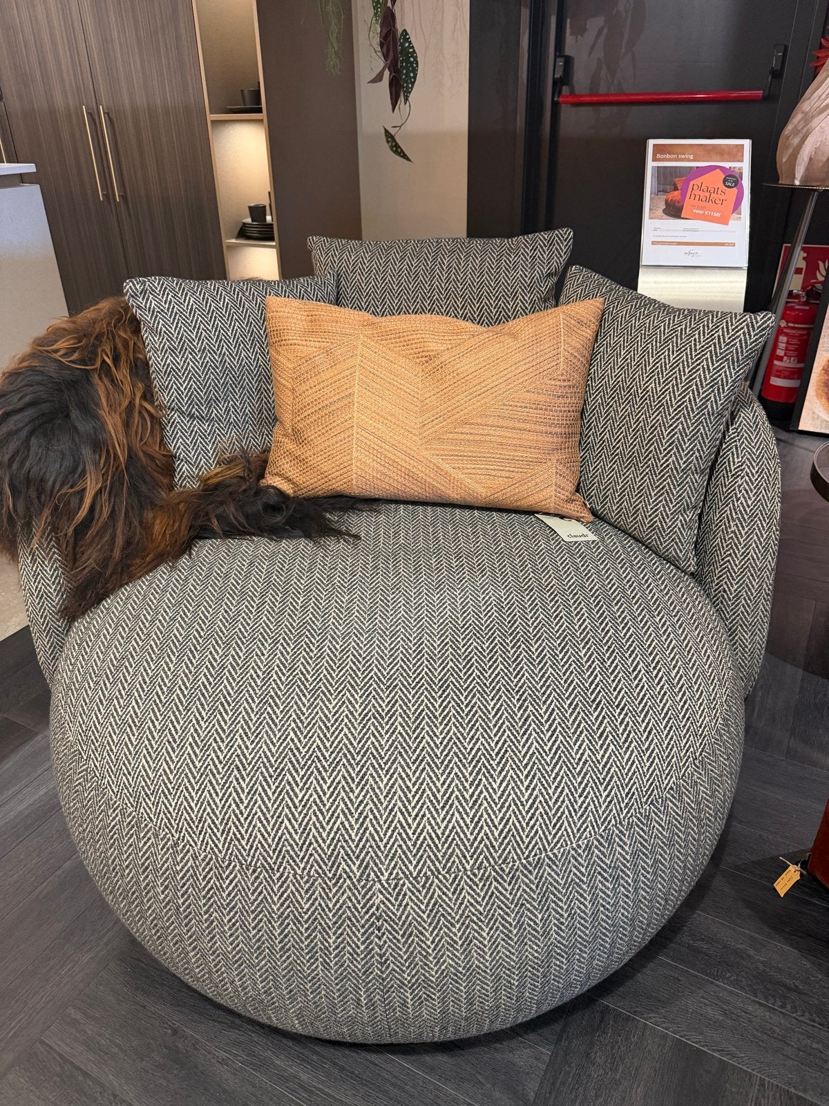 Lounge stoel Passe Partout  swing, Ophalen, Nieuw, 75 tot 100 cm, 100 tot 125 cm