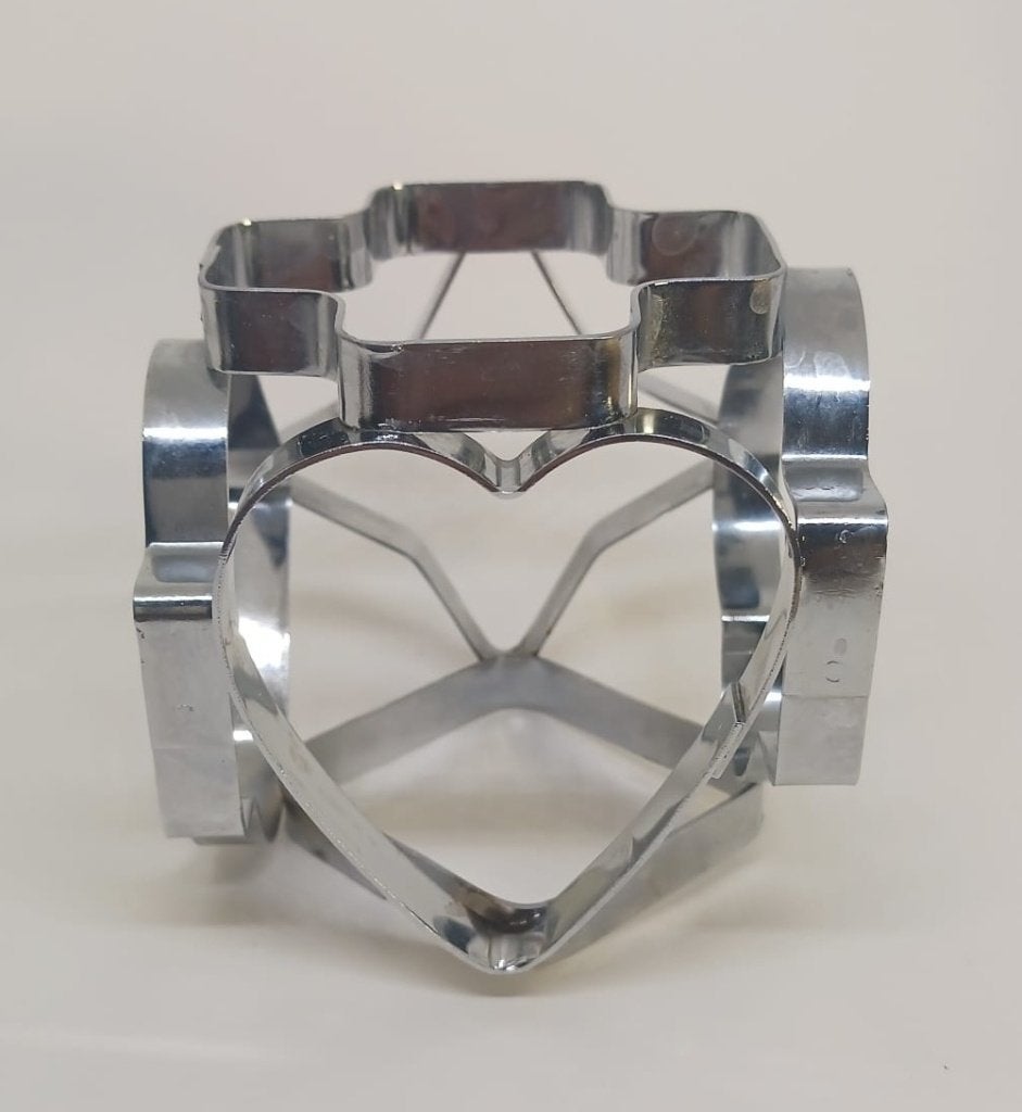 Le Chef Kubus Cookie Cutter uitsteekvormpjes, Ophalen of Verzenden, Nieuw, Cupcakes, Bakvorm