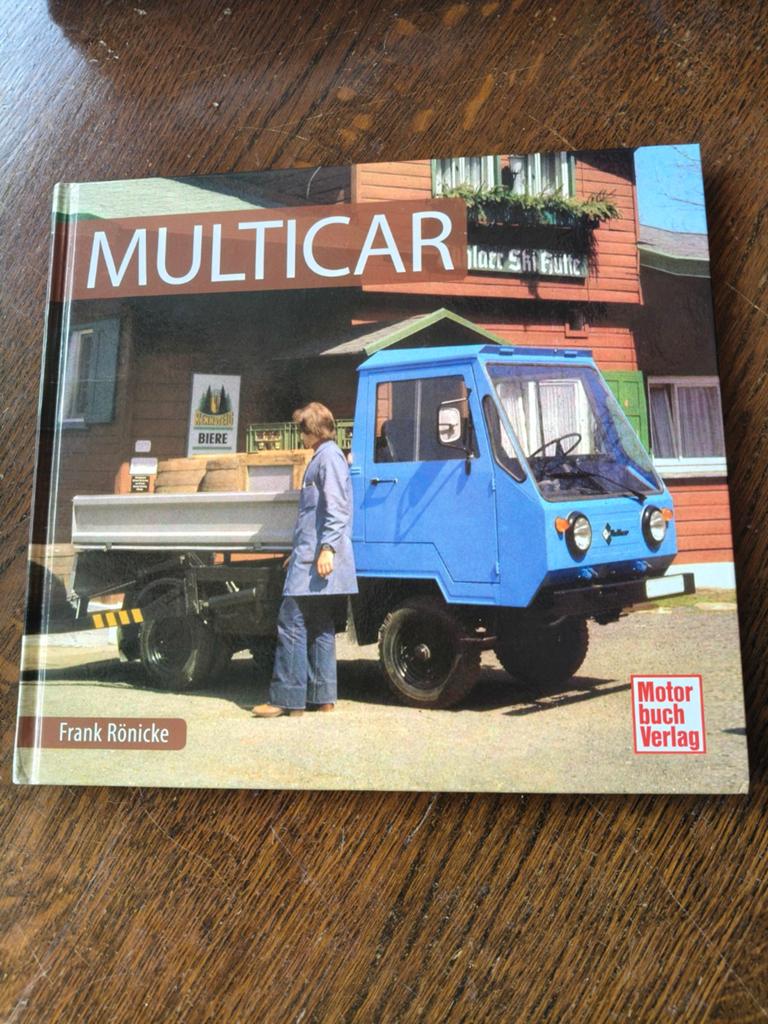Multicar boek - Frank Rönicke - Motorbuch Verlag, Ophalen of Verzenden, Zo goed als nieuw