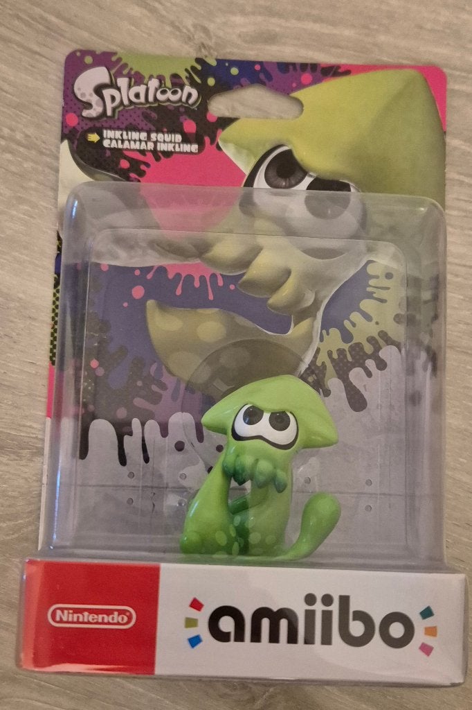 Splatoon Amiibo Inkling Squid (Green), Ophalen of Verzenden, Nieuw