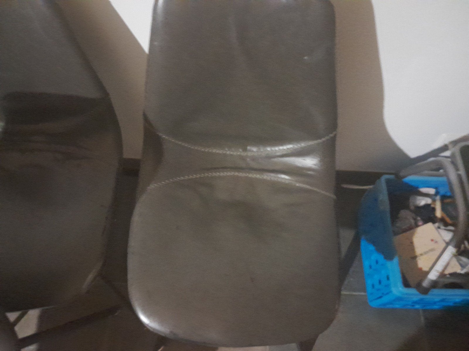 5 gebruikte stoelen, Ophalen, Gebruikt, Leer