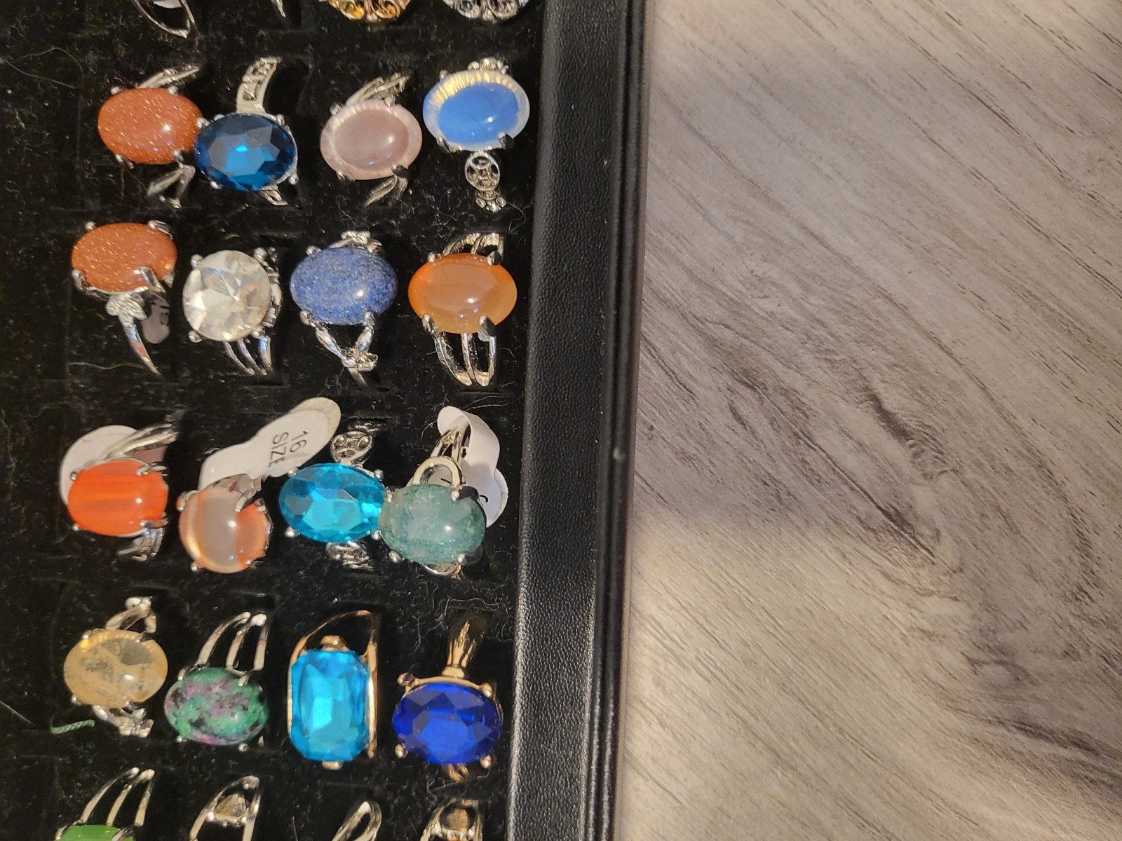 Diverse Ringen met Edelstenen en Kristallen - Nieuw, Ophalen of Verzenden