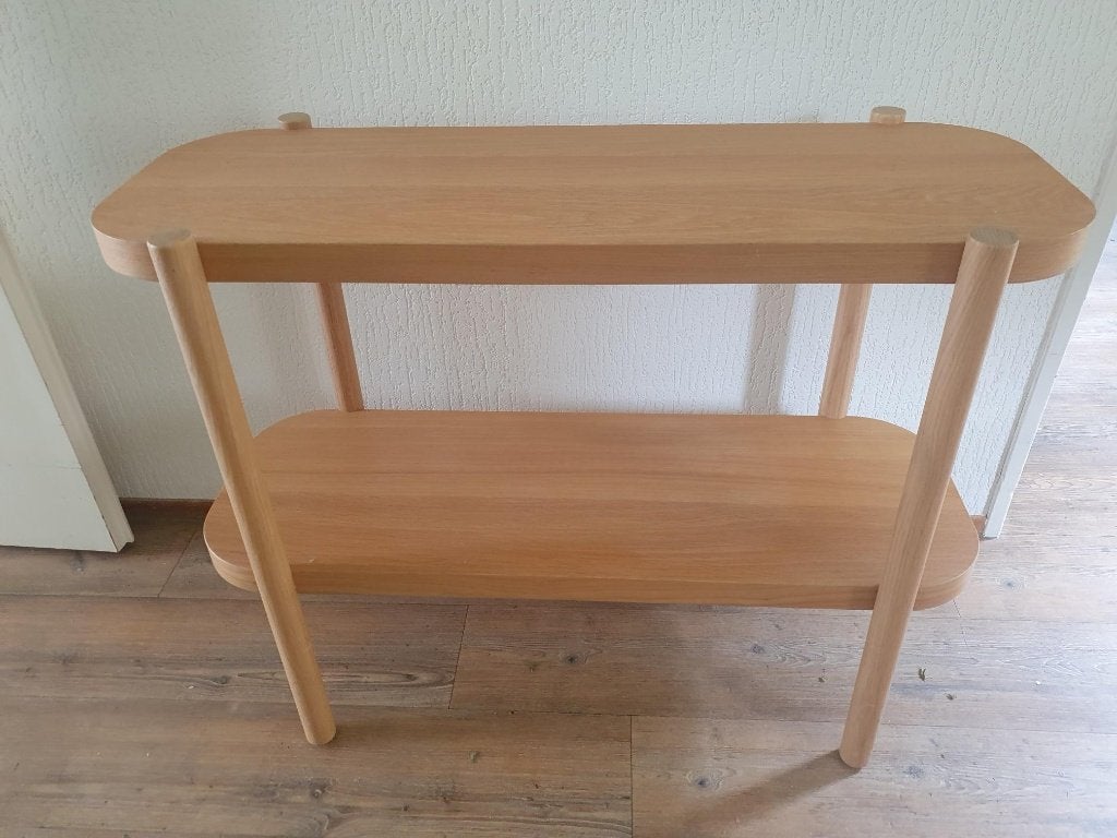 Valnas sidetable, Ophalen, 50 tot 100 cm, Zo goed als nieuw, Grenenhout