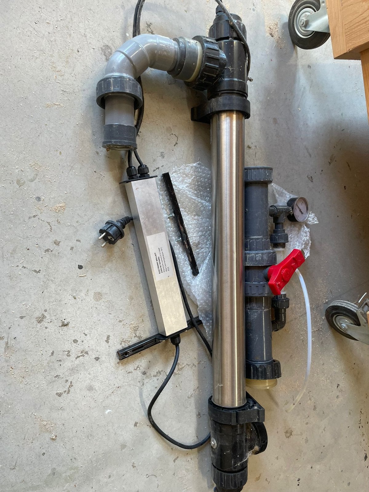 Vijververlichting: Redox Turbo3 UV-C lamp met ballast, Tuin en Terras, Vijver-toebehoren, Ophalen of Verzenden, Gebruikt, Vijververlichting