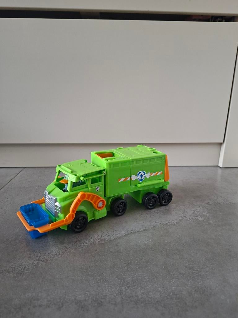 Paw Patrol, Rocky met auto, Ophalen of Verzenden