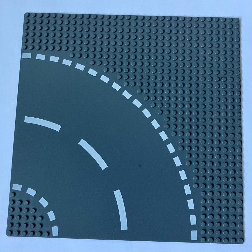 Lego Wegenplaten 7280 bocht, T-splitsing, kruising, recht, Overige thema's, Lego, Ophalen of Verzenden, Zo goed als nieuw