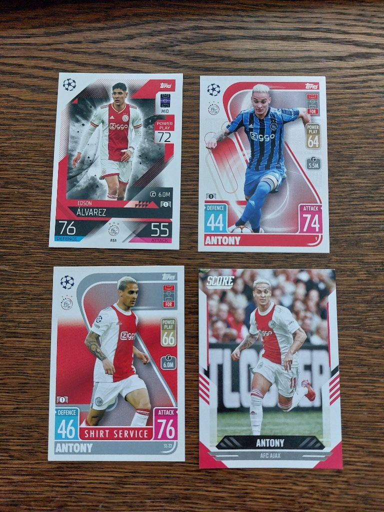 Voetbalplaatjes Ajax, Ophalen of Verzenden, Zo goed als nieuw, Meerdere plaatjes