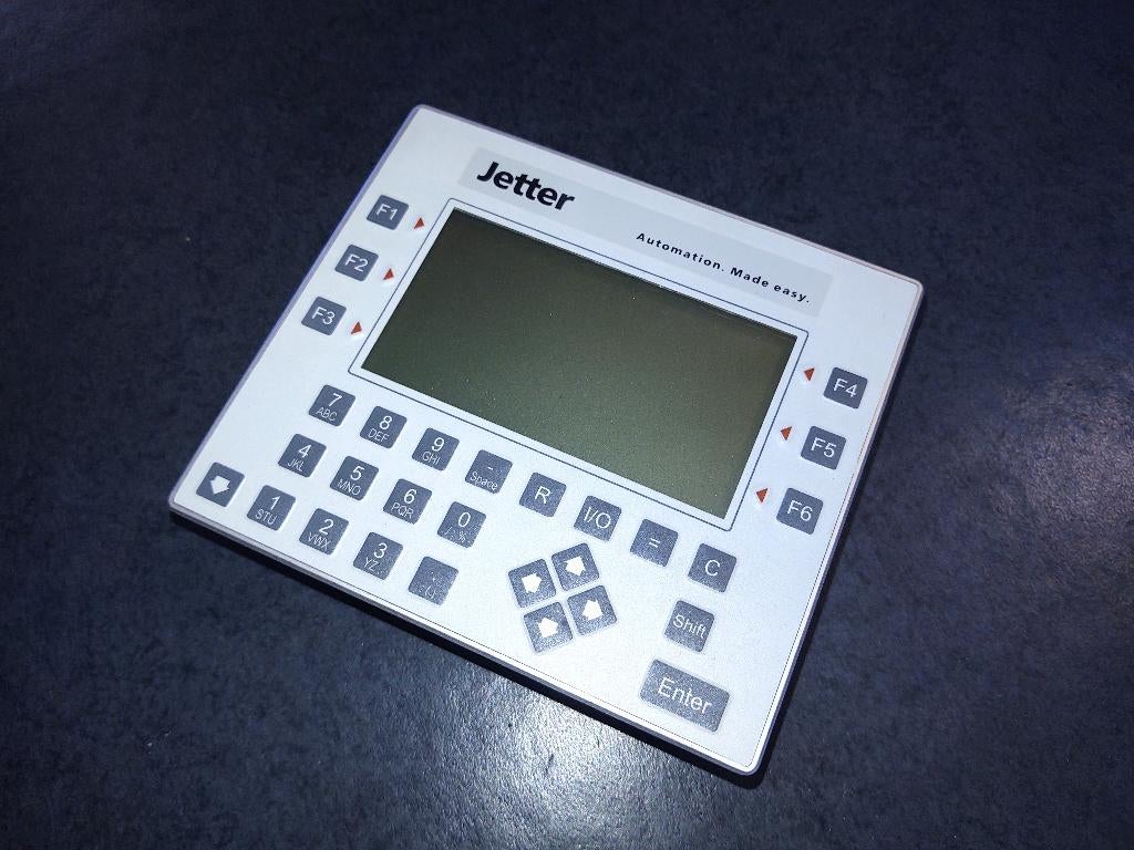 Jetter HMI Display, TYPE: LCD19, Bench Tested., Ophalen of Verzenden, Zo goed als nieuw